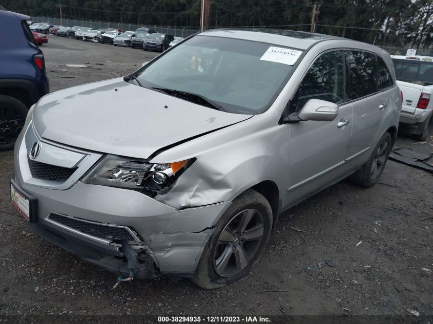 2013 Acura Mdx Technology Package VIN: 2HNYD2H31DH515764 Lot: 38294935