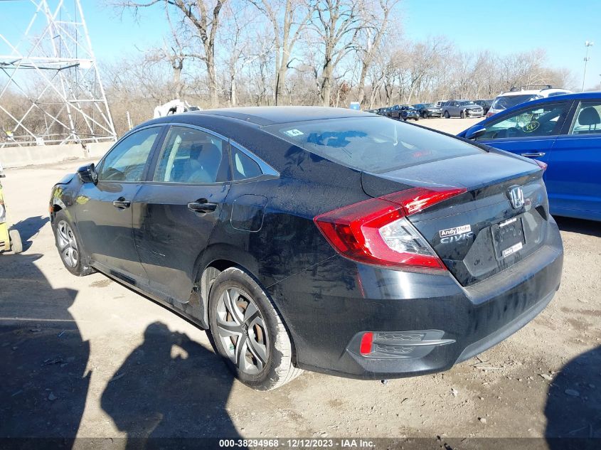 2017 Honda Civic Lx VIN: 19XFC2F53HE074936 Lot: 38294968