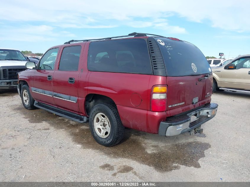 2002 Chevrolet Suburban Ls VIN: 1GNEC16Z72J111450 Lot: 38295061