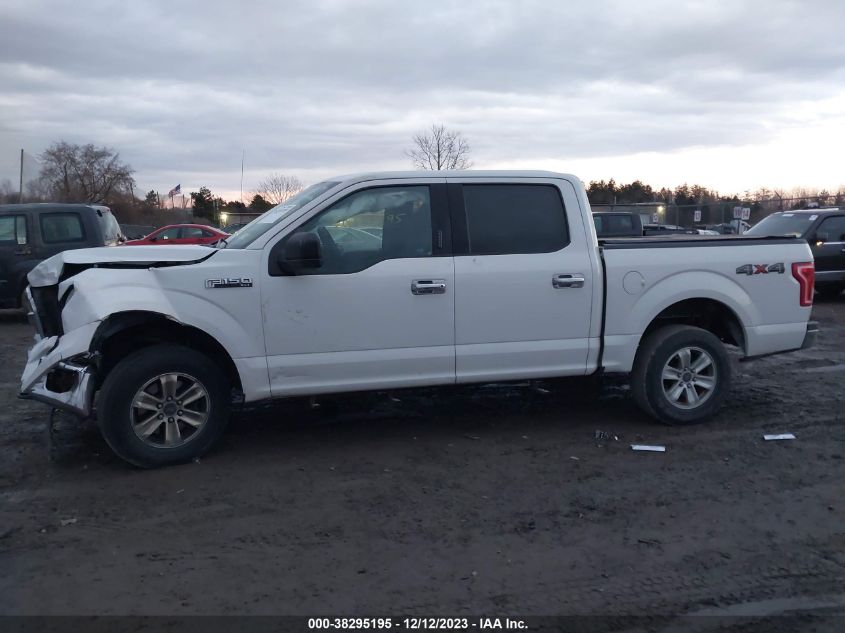 2017 Ford F-150 Xlt VIN: 1FTEW1EF9HFB91594 Lot: 38295195