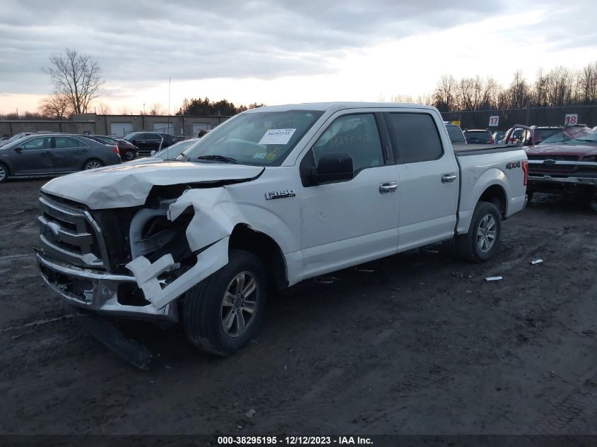 2017 Ford F-150 Xlt VIN: 1FTEW1EF9HFB91594 Lot: 38295195