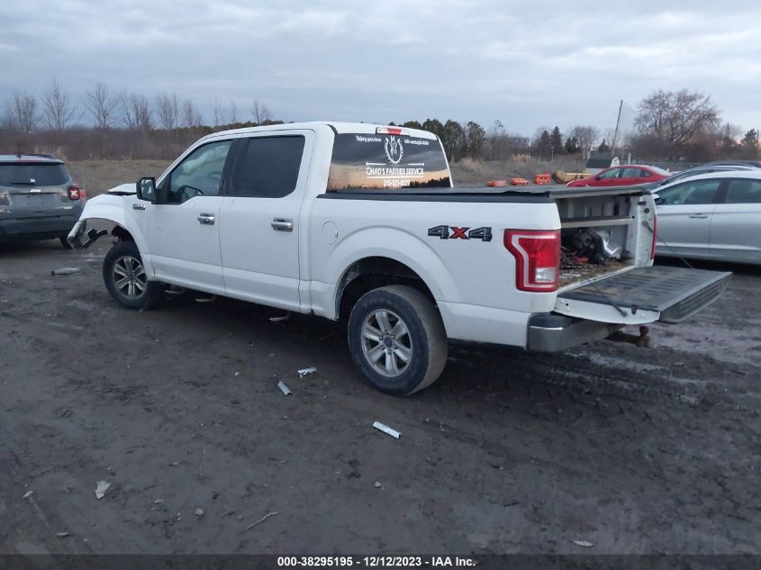 2017 Ford F-150 Xlt VIN: 1FTEW1EF9HFB91594 Lot: 38295195