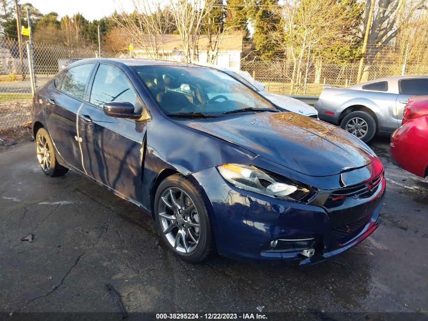 2015 Dodge Dart Sxt VIN: 1C3CDFBB7FD330873 Lot: 38295224