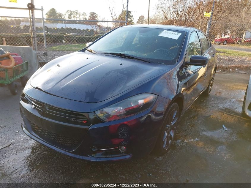 2015 Dodge Dart Sxt VIN: 1C3CDFBB7FD330873 Lot: 38295224