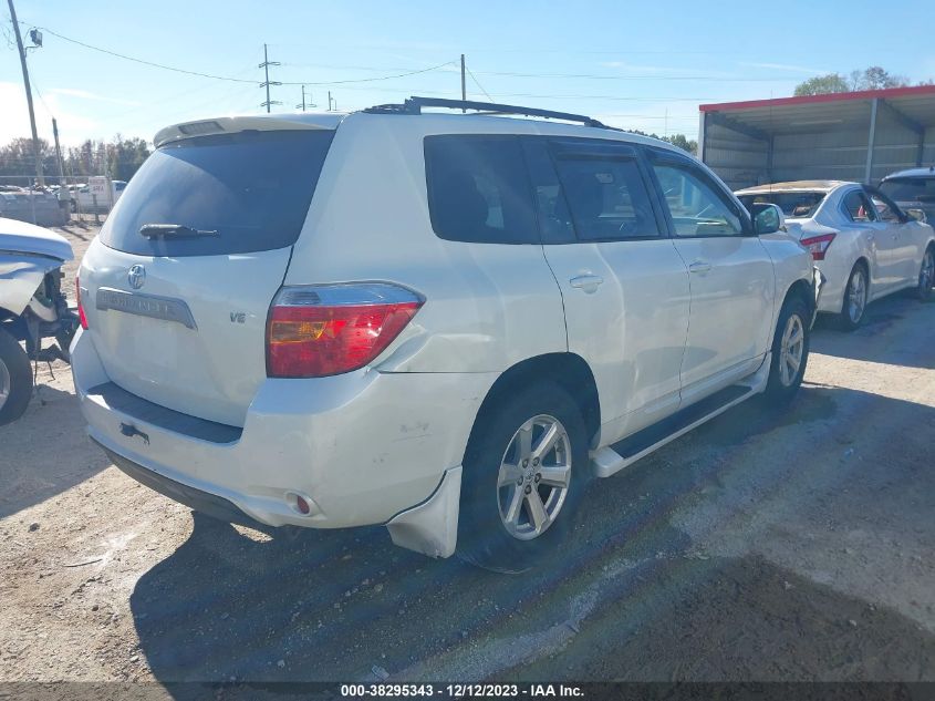 2009 Toyota Highlander VIN: JTEDS41A292069652 Lot: 38295343