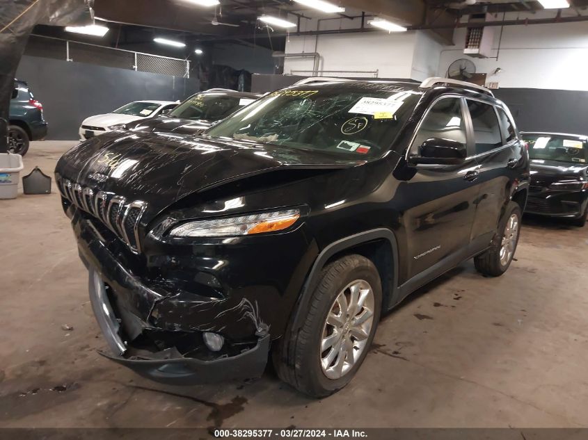 2017 Jeep Cherokee Limited 4X4 VIN: 1C4PJMDB9HW668600 Lot: 38295377