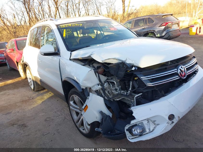 2016 Volkswagen Tiguan Sel VIN: WVGBV7AX6GW600295 Lot: 38295419