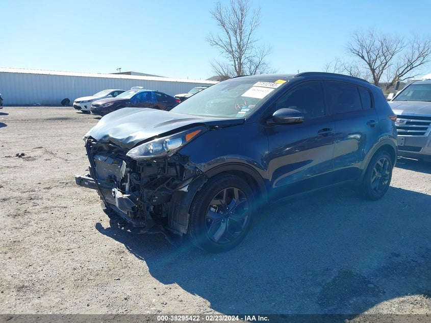 VIN KNDP63AC5M7939312 2021 KIA SPORTAGE S