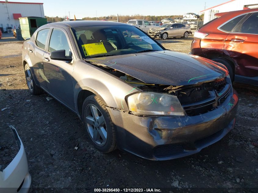 1C3CDZAB3EN222035 2014 Dodge Avenger Se