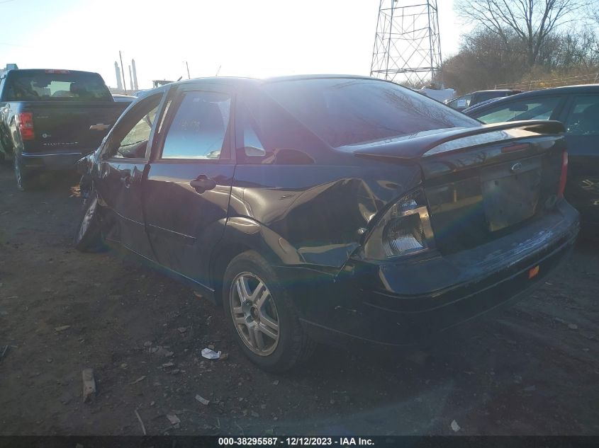 2005 Ford Focus Zx4 VIN: 1FAFP34N15W142557 Lot: 38295587