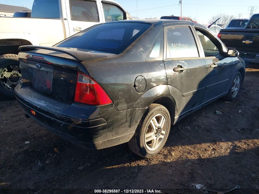 2005 Ford Focus Zx4 VIN: 1FAFP34N15W142557 Lot: 38295587