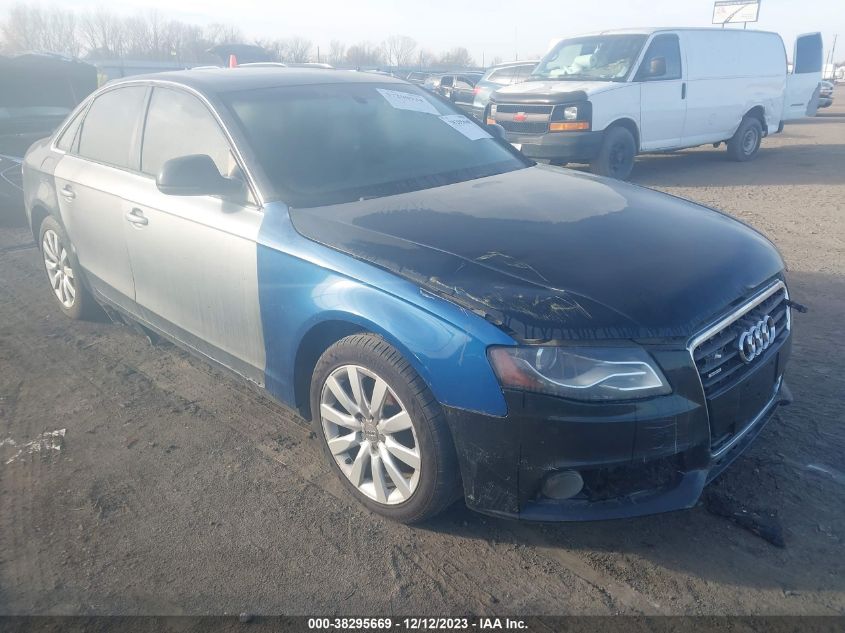 2009 Audi A4 3.2 Premium Plus VIN: WAULK78KX9N002387 Lot: 38295669