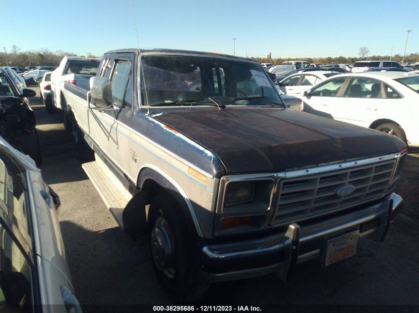 1984 Ford F250 VIN: 1FTHX2518EKA58834 Lot: 38295686