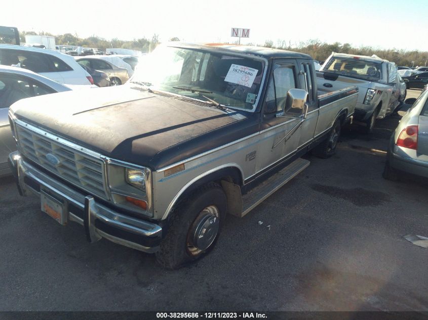 1984 Ford F250 VIN: 1FTHX2518EKA58834 Lot: 38295686