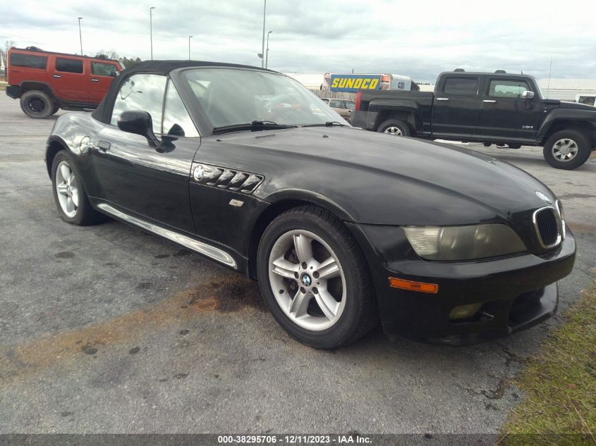 2001 BMW Z3 2.5I VIN: WBACN33411LM02993 Lot: 38295706