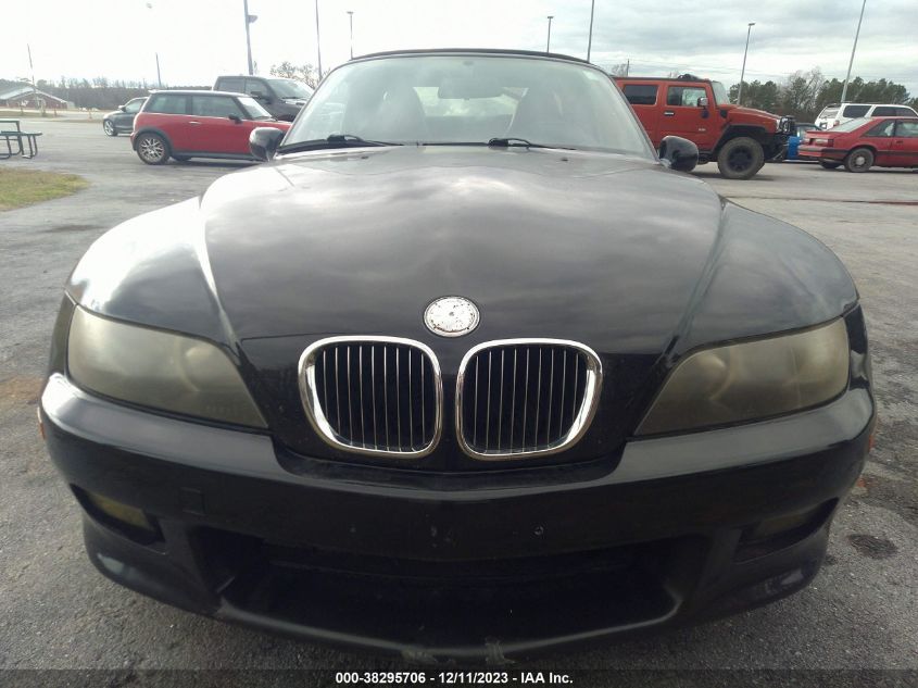 2001 BMW Z3 2.5I VIN: WBACN33411LM02993 Lot: 38295706