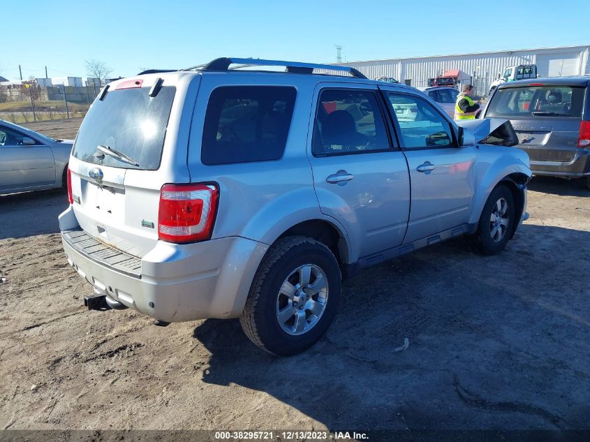 2011 Ford Escape Limited VIN: 1FMCU9EG8BKB51621 Lot: 38295721