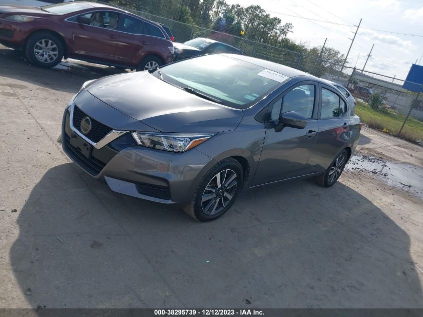 2021 Nissan Versa Sv Xtronic Cvt VIN: 3N1CN8EV4ML884733 Lot: 38295739