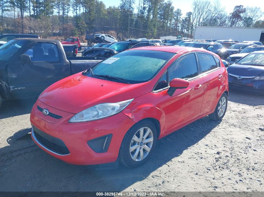 2012 Ford Fiesta Se VIN: 3FADP4EJ4CM117674 Lot: 38295746