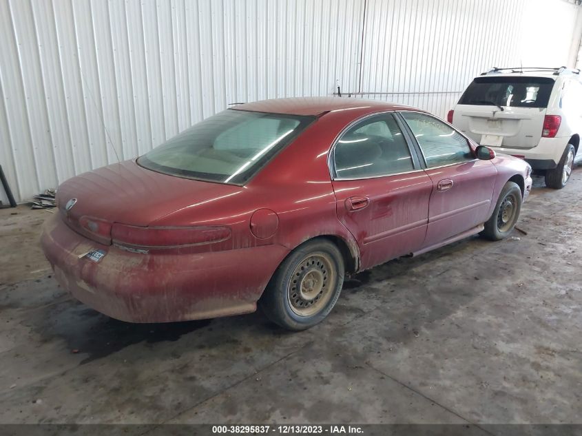 1998 Mercury Sable Gs/Ls VIN: 1MEFM50U0WG615709 Lot: 38295837