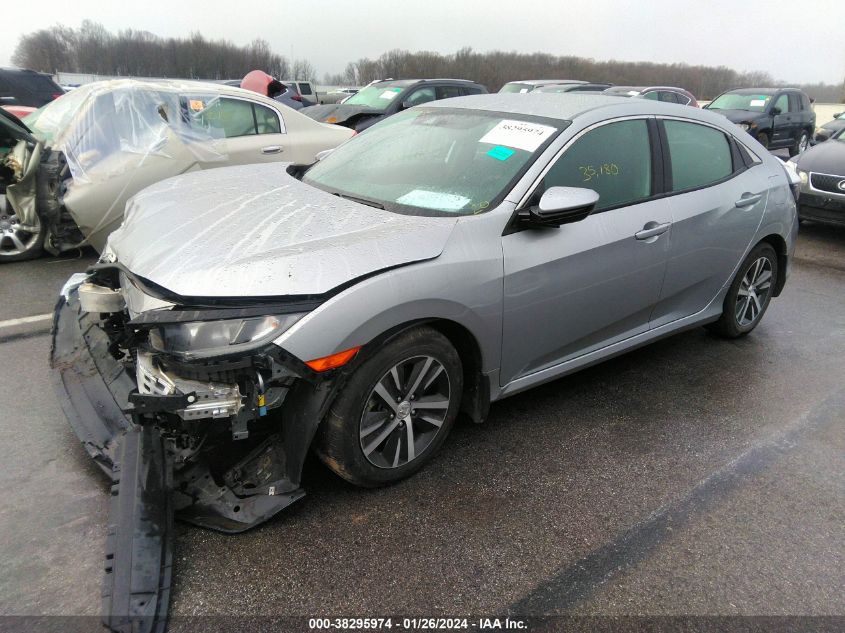 2020 Honda Civic Lx VIN: SHHFK7H3XLU212694 Lot: 38295974