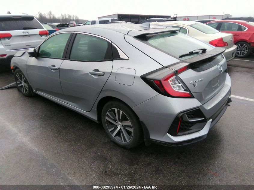 SHHFK7H3XLU212694 2020 Honda Civic Lx