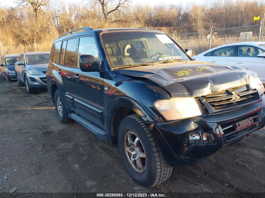 2002 Mitsubishi Montero Ltd VIN: JA4MW51R82J005299 Lot: 38295993