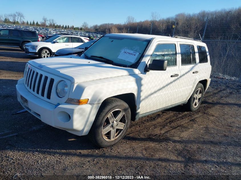 1J8FT28W38D626838 2008 Jeep Patriot Sport