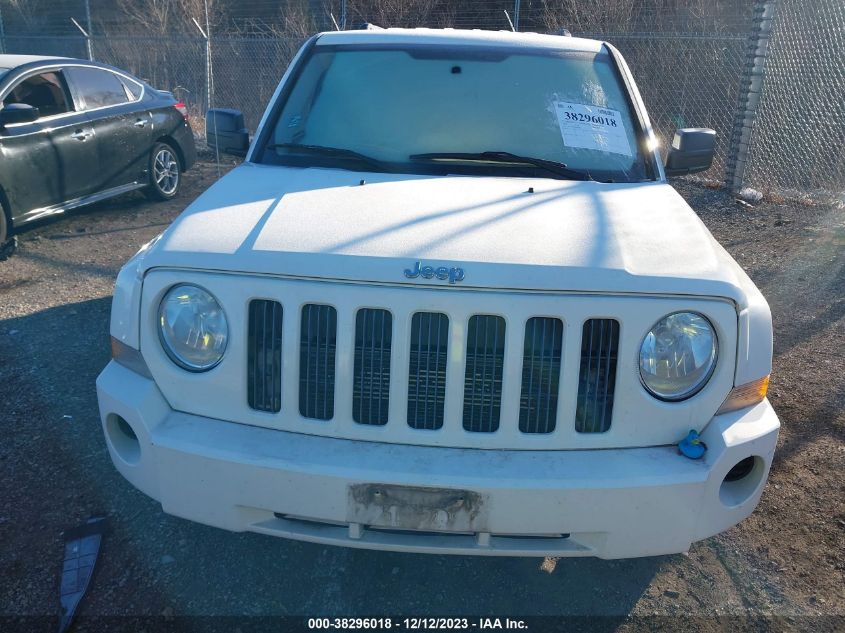 1J8FT28W38D626838 2008 Jeep Patriot Sport