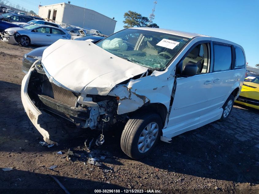 2010 Chrysler Town & Country Lx VIN: 2A4RR4DE8AR213631 Lot: 38296188