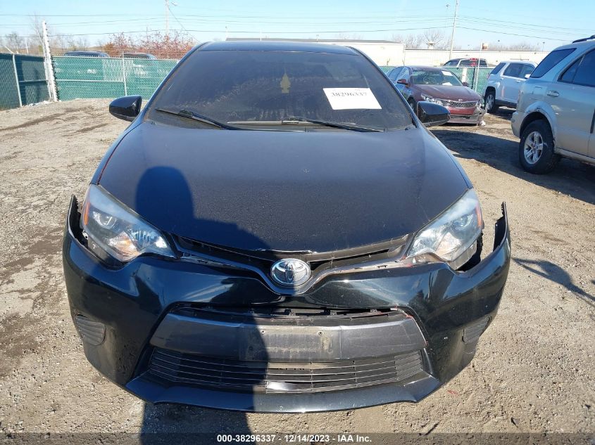 2016 Toyota Corolla Le VIN: 2T1BURHE7GC597357 Lot: 38296337