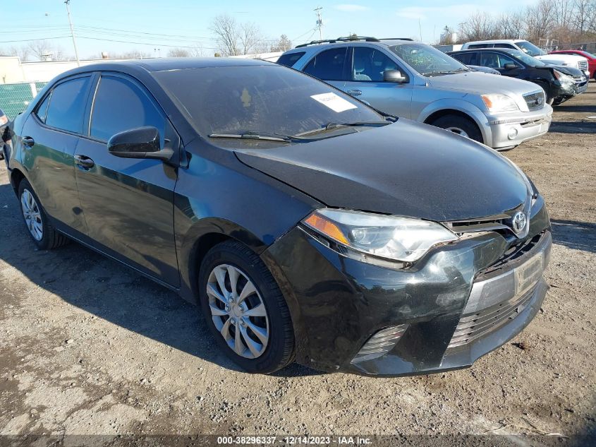 2016 Toyota Corolla Le VIN: 2T1BURHE7GC597357 Lot: 38296337