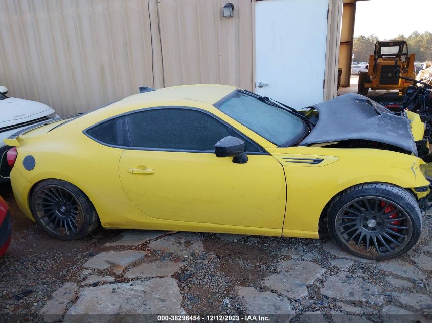 2017 Subaru Brz Series. Yellow VIN: JF1ZCAC11H9601178 Lot: 38296454