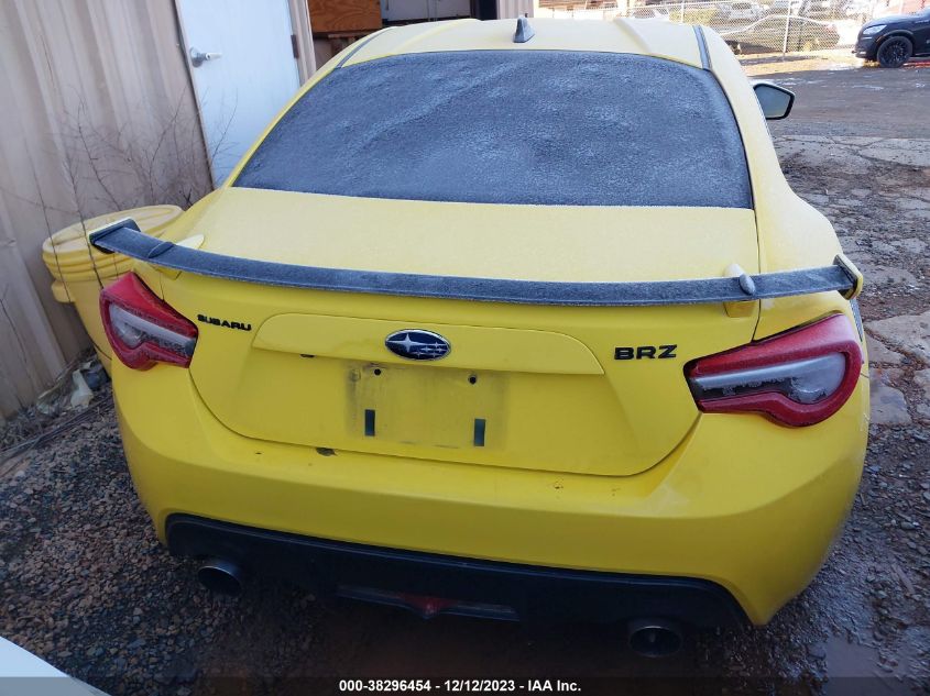 2017 Subaru Brz Series. Yellow VIN: JF1ZCAC11H9601178 Lot: 38296454