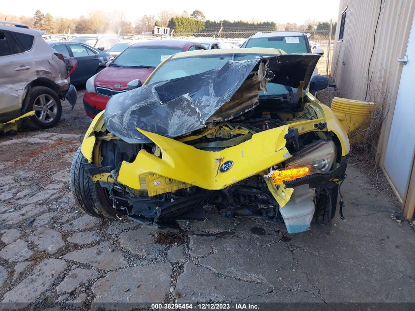 2017 Subaru Brz Series. Yellow VIN: JF1ZCAC11H9601178 Lot: 38296454