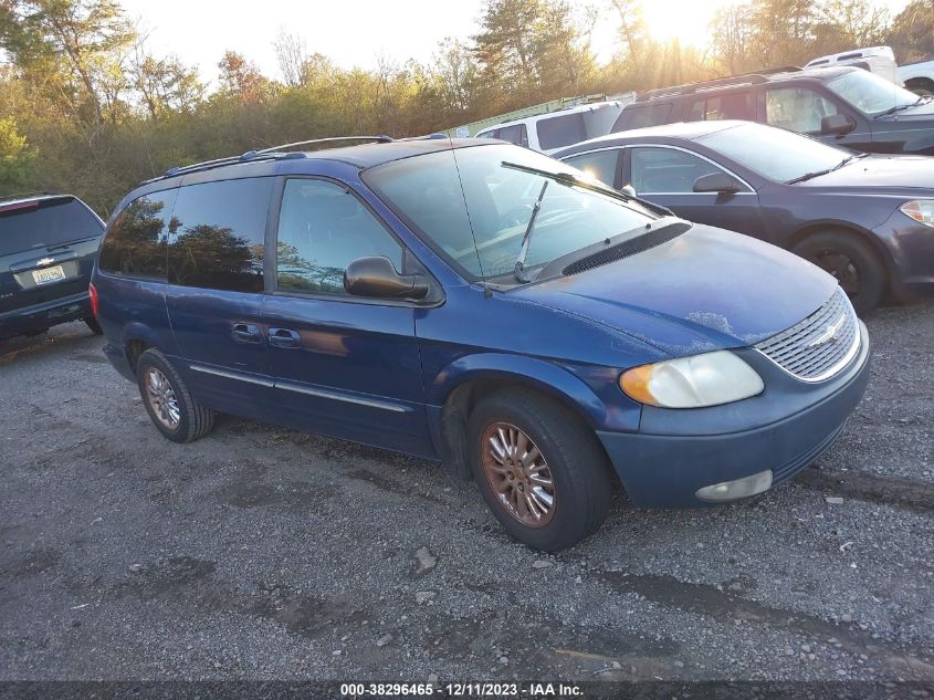 2002 Chrysler Town Country Limited VIN: 2C8GP64L72R584034 Lot: 38296465