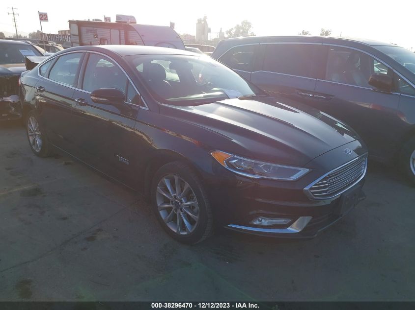 3FA6P0PU1HR413710 2017 Ford Fusion Energi Se Luxury