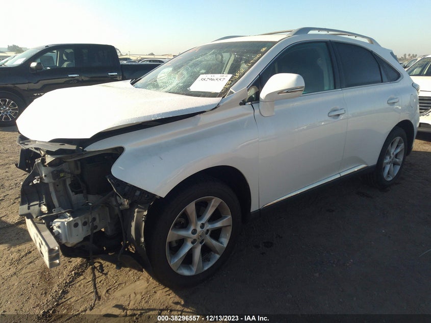 2T2ZK1BA0CC074358 2012 LEXUS RX photo no. 2