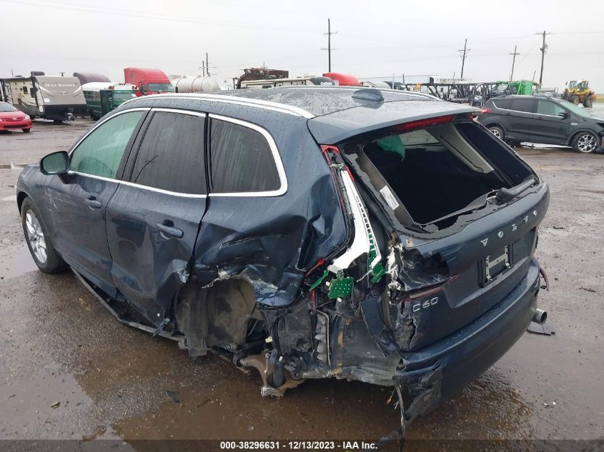 2021 Volvo Xc60 T5 Momentum VIN: YV4102RK5M1804697 Lot: 38296631