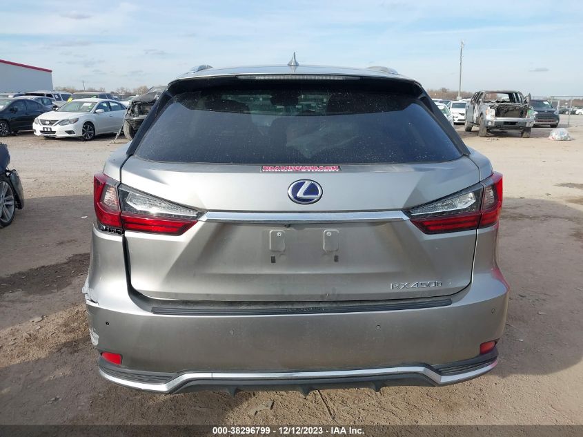 2020 Lexus Rx 450H VIN: 2T2HGMDA3LC045884 Lot: 38296799