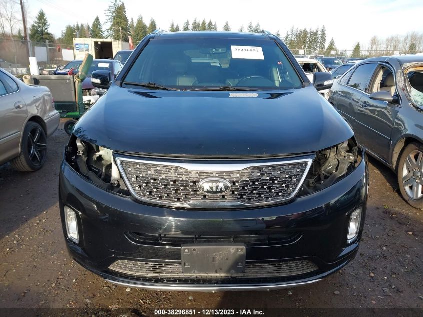 2014 Kia Sorento Limited V6 VIN: 5XYKWDA7XEG440934 Lot: 38296851