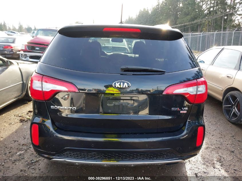 2014 Kia Sorento Limited V6 VIN: 5XYKWDA7XEG440934 Lot: 38296851