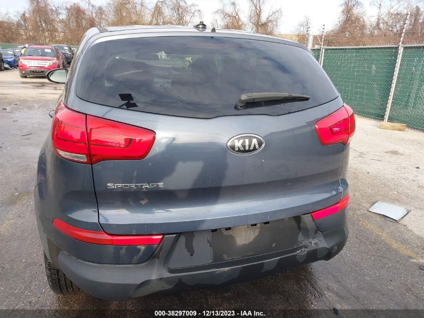 2016 Kia Sportage Lx VIN: KNDPBCAC0G7834628 Lot: 38297009