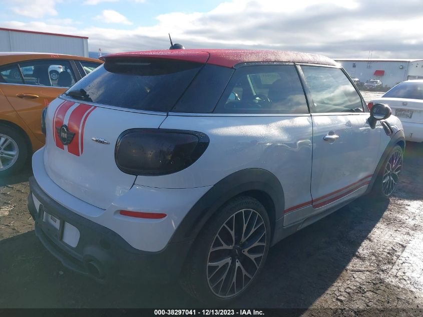 2014 Mini Paceman John Cooper Works VIN: WMWSS9C51EWN99510 Lot: 38297041