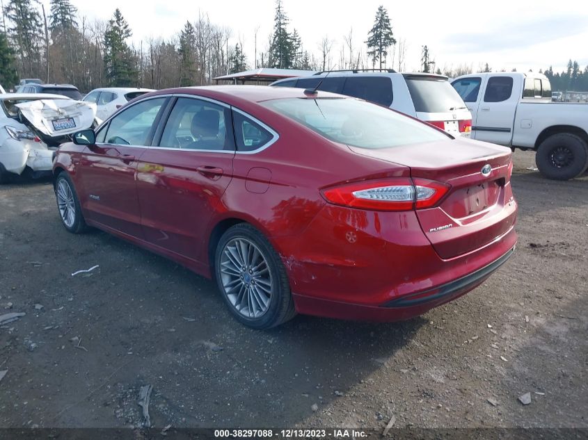 3FA6P0LU4DR156557 2013 Ford Fusion Hybrid Se