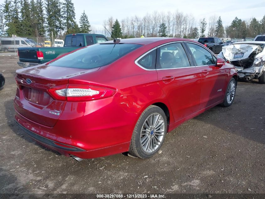 3FA6P0LU4DR156557 2013 Ford Fusion Hybrid Se