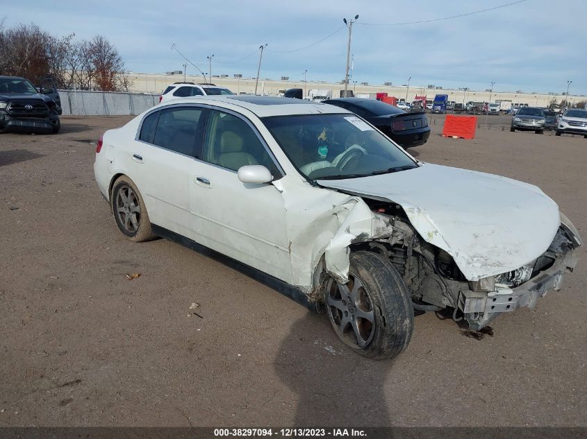 2004 Infiniti G35 VIN: JNKCV51E74M609699 Lot: 38297094