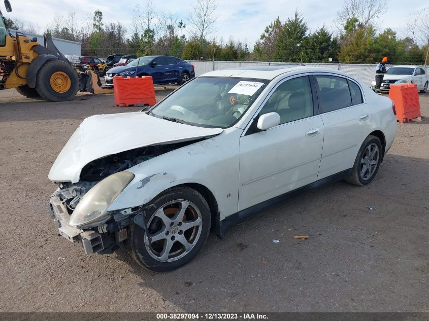 2004 Infiniti G35 VIN: JNKCV51E74M609699 Lot: 38297094