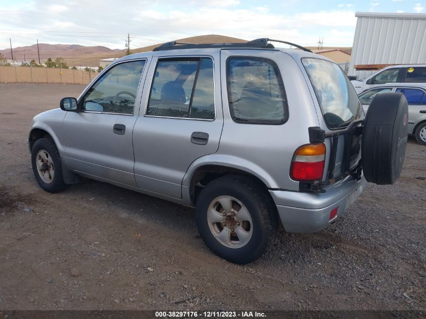 1997 Kia Sportage Base A4/Base M5/Ex VIN: KNDJA7234V5532685 Lot: 38297176