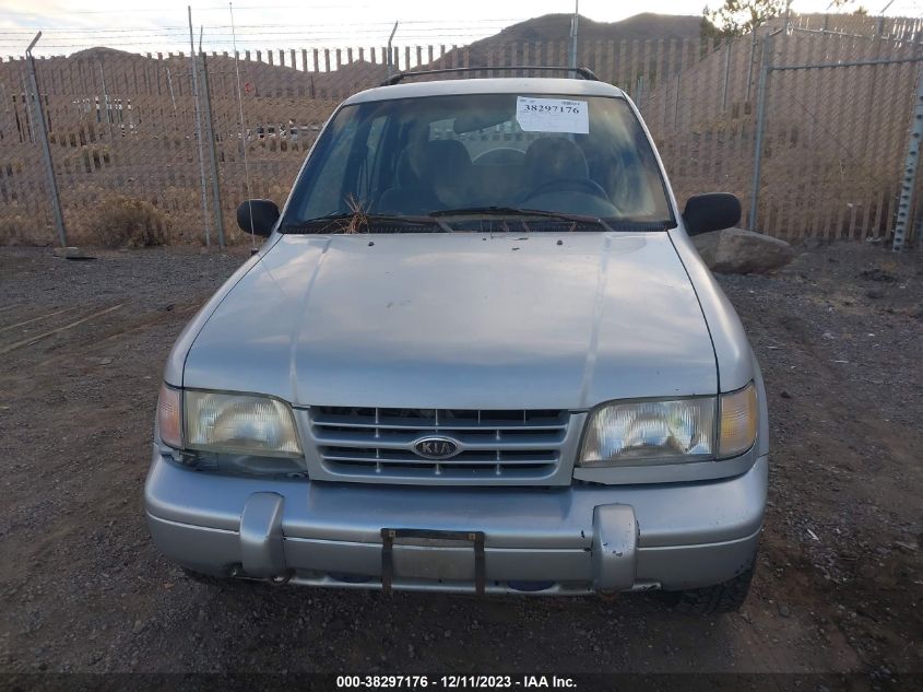 1997 Kia Sportage Base A4/Base M5/Ex VIN: KNDJA7234V5532685 Lot: 38297176